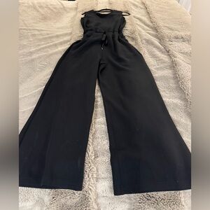 SPANX air essentials black jumpsuit